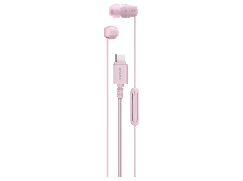 Słuchawki SONY IER-EX15C USB-C Różowy