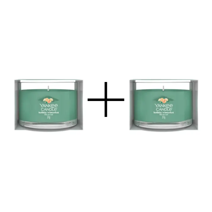 Yankee Candle Świeca Mini Holiday Winterfest 1+1