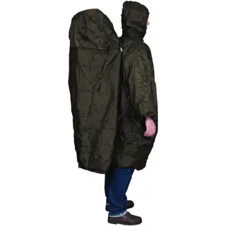 TravelSafe Pokrowiec przeciwdeszczowy z przedłużeniem na plecak, L/XL, oliwkowozielony