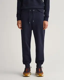 Gant Spodnie Dresowe Męskie Relaxed Fit Granatowe