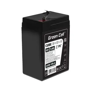 Green Cell Akumulator AGM VRLA 6V 5Ah IP54