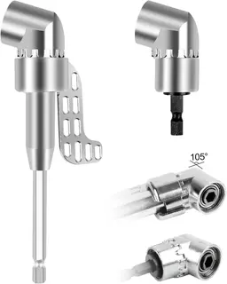 ADAPTER KĄTOWY 105° DO WKRĘTARKI 1/4' ZESTAW 2 SZTUKI