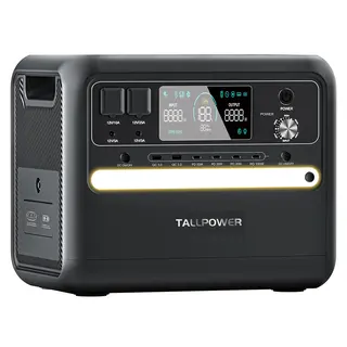 TALLPOWER V2400 przenośna elektrownia czarna