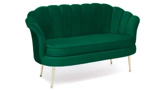 Sofa muszelka zielona #56 ELIF | OUTLET