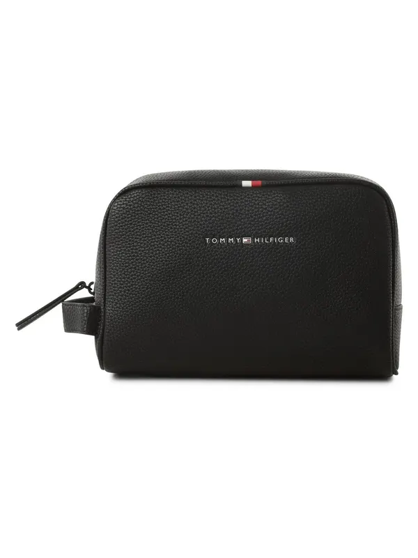 Tommy Hilfiger Kosmetyczka Mężczyźni Sztuczna skóra czarny, ONE SIZE