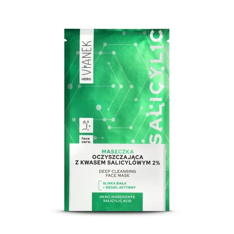 Vianek Maseczka Oczyszczająca z Kwasem Salicylowym 2% 10ml