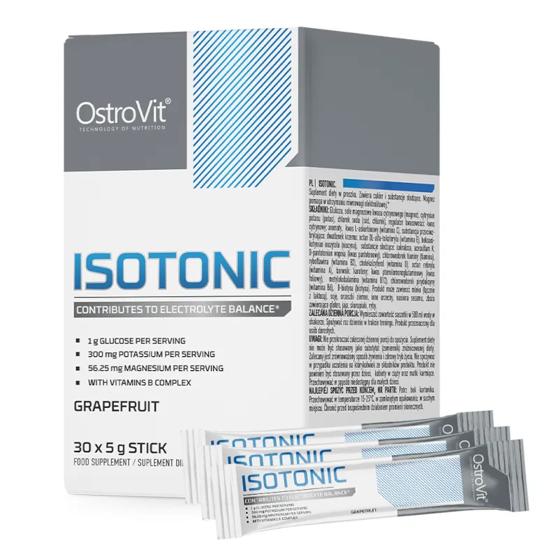 Węglowodany Izotonik Ostrovit Isotonic BOX 5x30g