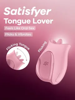 Satisfyer Tongue Lover Flicking Clitoral Stimulator