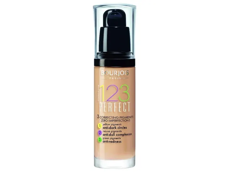 BOURJOIS 123 Perfect Kryjący Podkład do twarzy 30 ml - 51 Light Vanilla