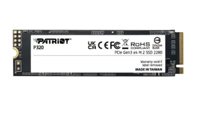 Patriot Dysk SSD 512GB P320 PCIe M.2 Gen3 x4 NVMe 3000/2200MB/s