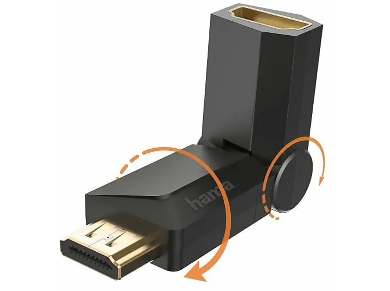 Adapter HDMI kątowy HAMA 205166