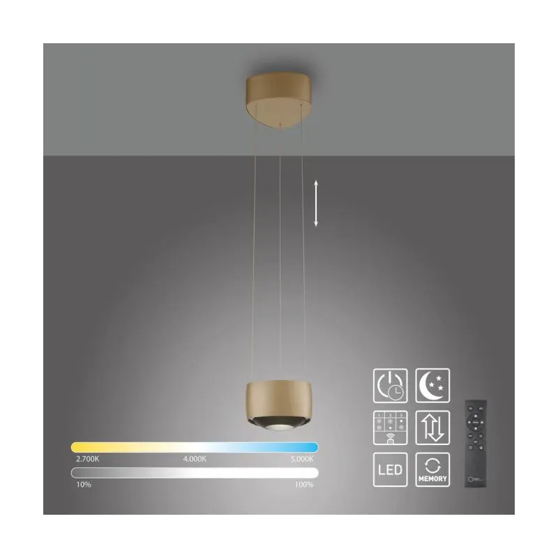 Lampa wisząca Q-STRETTO LED CCT PILOT 2657-97