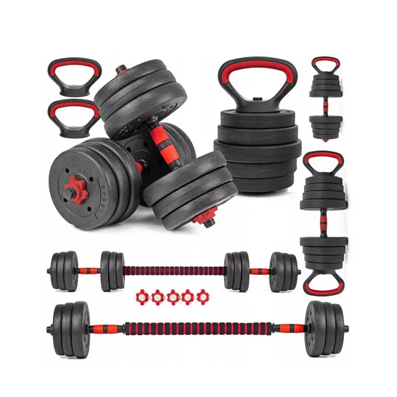 Hantle regulowane 6w1 sztanga kettlebell Sapphire SG-1110K 2x10kg