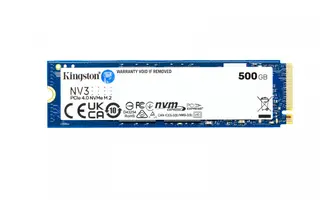 Kingston Dysk SSD NV3 500GB M.2 2280 PCI-e 4.0 NVMe 5000/3000