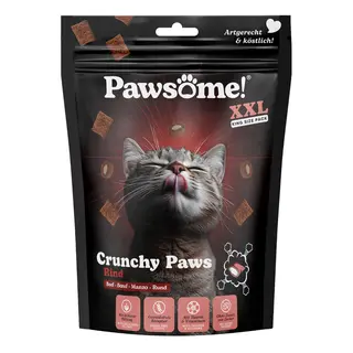 Pawsome Crunchy Paws - Wołowina, 150 g