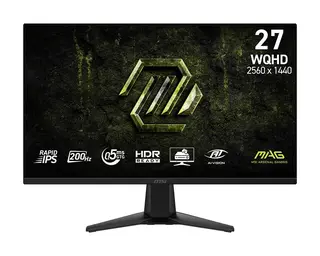 MSI Monitor MAG 275QF E20 27 cali/LED/WQHD/Flat/200Hz/Czarny