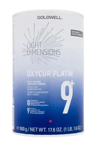 GOLDWELL LIGHT DIMENSIONS OXYCUR PLATIN 9+ ROZJAŚNIACZ DO WŁOSÓW 500G