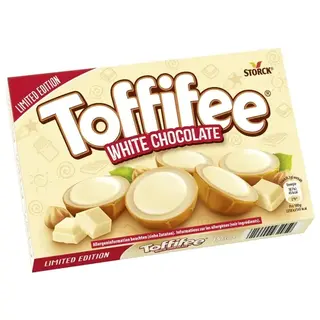 Toffifee White Czekoladki Biała Czekolada z Orzechem Białe Bombonierka 125g
