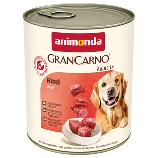 animonda GranCarno Original Adult, 6 x 800 g - Czysta wołowina