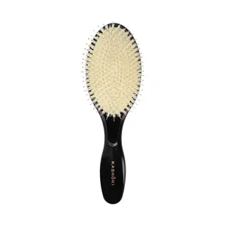 KASHŌKI Smooth White Detangler Duża Szczotka do Włosów z Białym Włosiem Dzika Oval
