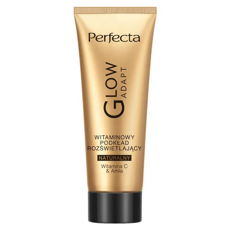 Perfecta GLOW ADAPT Witaminowy podkład rozświetlający Witamina C&Amla Naturalny