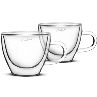 Szklanki termiczne do cappuccino Lamart podwójne ścianki 190 ml 2 szt.