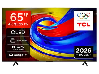 Telewizor QLED TCL 65P7L 65" 4K Google TV Dolby Vision Czarny
