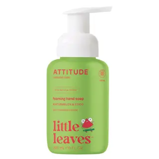 Attitude SUPER LEAVES, Mydło w piance do rąk dla dzieci o zapachu arbuza i kokosa, 295 ml