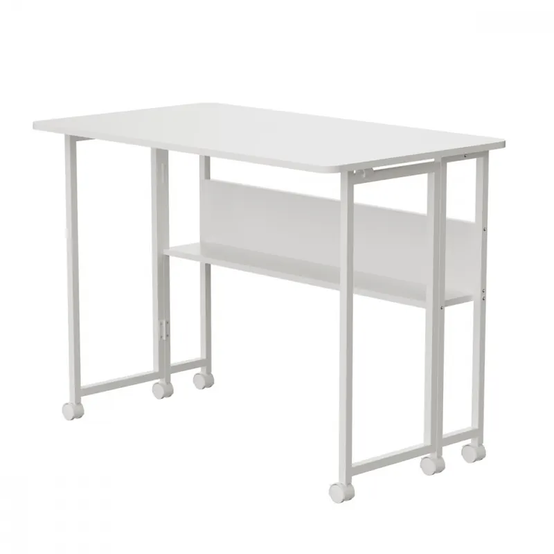 Maclean Biurko mobilne MC-126W 50 kg Białe