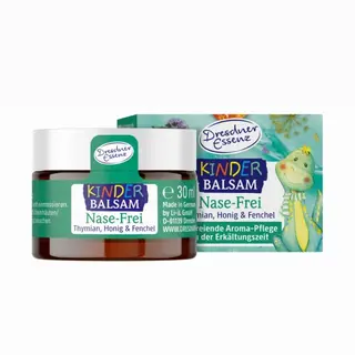 DRESDNER ESSENZ BALSAM Zatkany Nosek DLA DZIECI 3+ Katar 30 ml