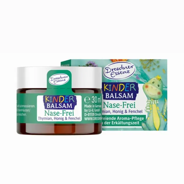 DRESDNER ESSENZ BALSAM Zatkany Nosek DLA DZIECI 3+ Katar 30 ml