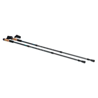 Kije do nordic walking trekking Sapphire ST-073 + 2 pary końcówek i pokrowiec - szare
