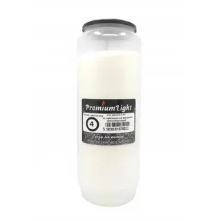 WKŁADY DO ZNICZY 4 DNI 14 CM PREMIUM LIGHT 1szt.
