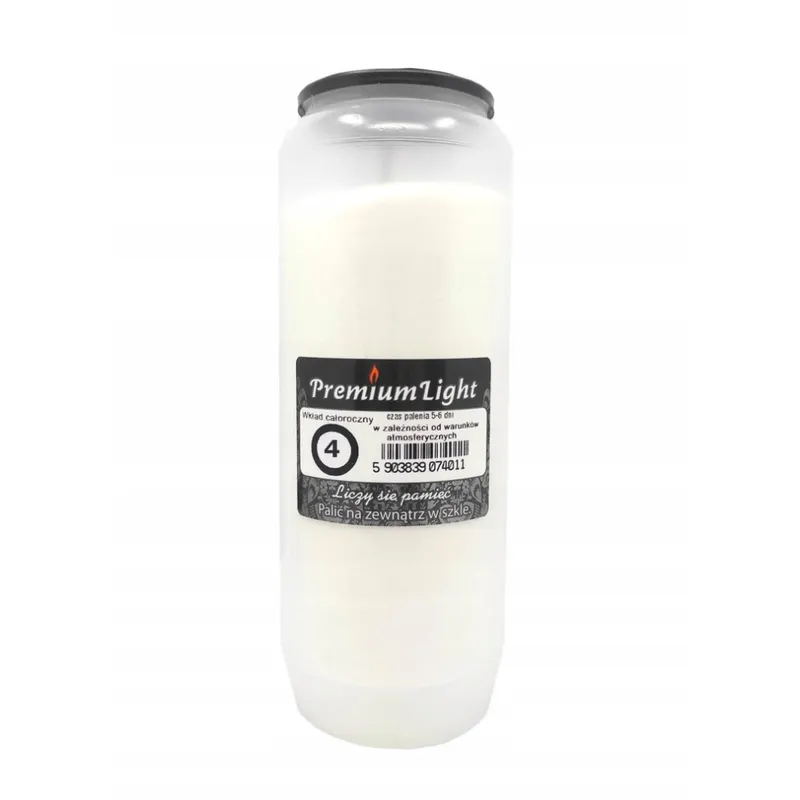 WKŁADY DO ZNICZY 4 DNI 14 CM PREMIUM LIGHT 1szt.