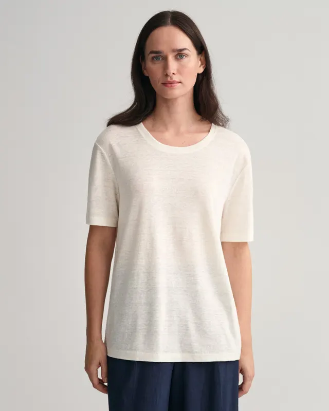 Gant T-Shirt Lniany