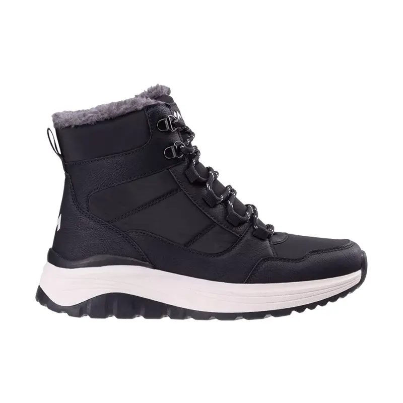 Buty zimowe śniegowce dziecięce Martes Raveli Mid Teen - czarne, Rozmiar buta 37