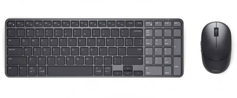 Dell Zestaw kompaktowa klawiatura i mysz Dell Pro 7 z akumulatorem - KM746