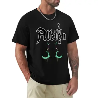 Albion Mmorpg Gamer T-Shirt summer top blacks tshirts for men