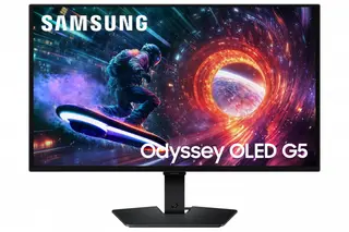 Samsung Monitor 27 cali Odyssey G5 OLED 2560x1440 QHD 16:9 1xHDMI 1xDP 0,03ms 180Hz płaski 3Yd2d (LS27FG502SUXEN)