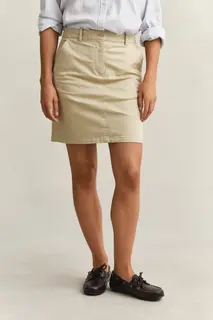 Gant Spódnica Damska Regular Fit Beżowa