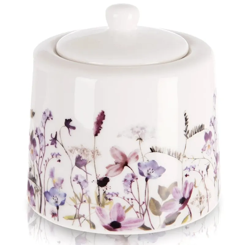 Cukierniczka porcelanowa kwiaty LOUKA 320 ml
