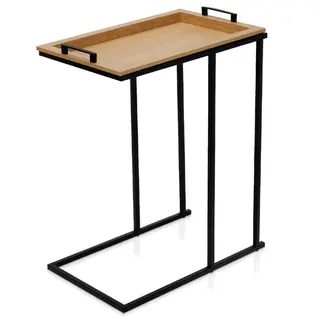 Stolik kawowy metalowy boczny 45x28x60 cm