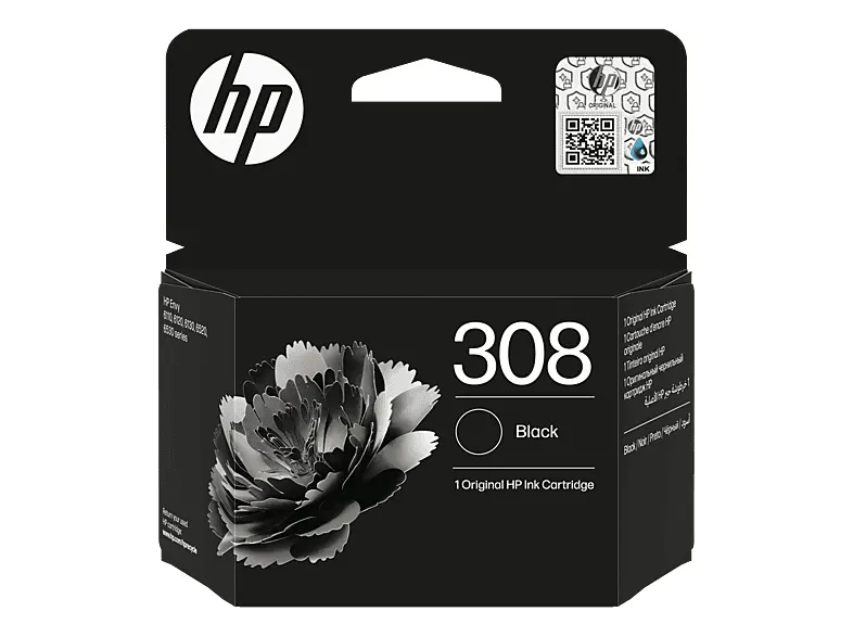 Wkład atramentowy HP 308 Czarny