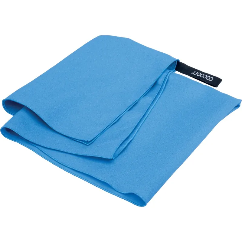 Cocoon Microfiber Towel Hyperlight, ręcznik z mikrofibry, lagunowy niebieski