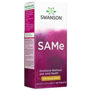 SWANSON SAM-e SAMe 200 mg chrząstka STAWY wątroba