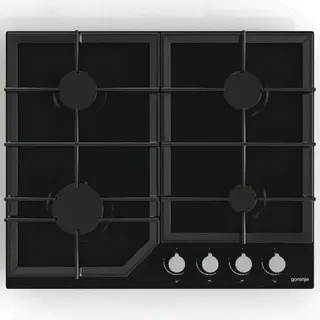 Płyta GORENJE GT641KB Czarna Szkło Gazowa Zapalarka Żeliwne 60 cm