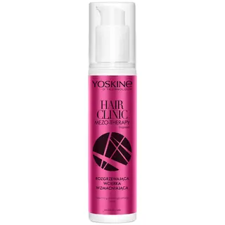 Yoskine Hair Clinic Mezo-Therapy rozgrzewająca wcierka wzmacniająca do włosów ze stimu-kofeiną, niacynamidem, biotyną i bio-mikroigłami 150 ml