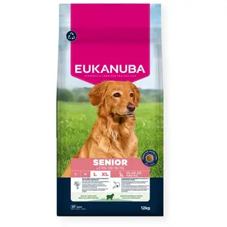 EUKANUBA Senior L XL Rich in lamb & rice - sucha karma dla psa - 12kg