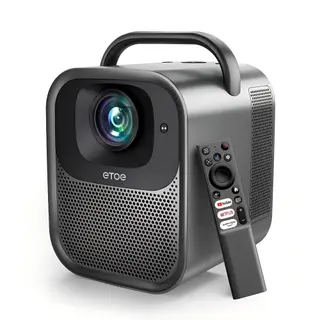 ETOE Seal Pro Przenośny projektor – 1300 ANSI, Full HD, Google TV, do kina domowego, sypialni i seansów na świeżym powietrzu