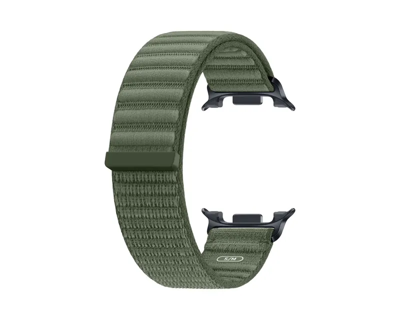 Pasek Samsung Fabric Band S/M do Galaxy Watch9 oliwkowy